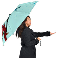 Sea Turtle Hibiscus Umbrella - Polynesian Pride