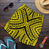 Polynesian Tradition Yellow Men's Short - Polynesian Pride