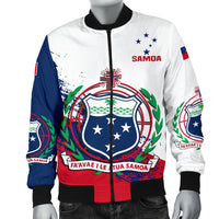 Samoa Special Men's Bomber Jacket - Polynesian Pride