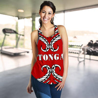 Tonga Tribal Pattern Women Tank Top - Polynesian Pride