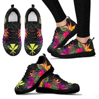 Hawaii Sneakers - Hibiscus Polynesian Pattern - Polynesian Pride