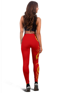 Hawaiian Mauna Kea Polynesian Leggings - Felicity Style - Polynesian Pride