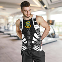 Tuvalu Men Tank Top - Polynesian Tattoo Black - Polynesian Pride