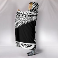 Hawaii Polynesian Hooded Blanket - Hawaii Pride White Version - Polynesian Pride