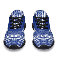 Gambier Islands Sporty Sneakers - Polynesian Chief Flag Version - Polynesian Pride