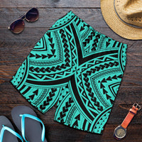 Polynesian Tradition Turquoise Men's Short - Polynesian Pride