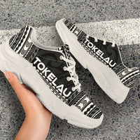 Tokelau Chunky Sneakers - Polynesian Chief Black Version - Polynesian Pride