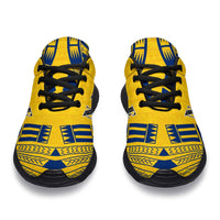 Niue Sport Sneakers - Polynesian Tattoo Flag - Polynesian Pride