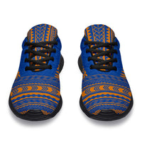 Marshall Islands Sporty Sneakers - Polynesian Chief Flag Version - Polynesian Pride