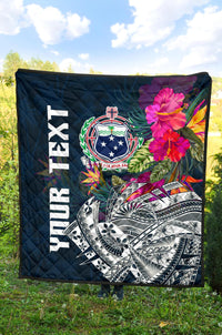 Samoa Custom Personalised Premium Quilt - Summer Vibes - Polynesian Pride