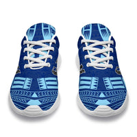 Guam Sport Sneakers - Polynesian Tattoo Flag - Polynesian Pride