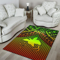 Polynesian Papua New Guinea Area Rug - Reggae Vintage Polynesian Patterns - Polynesian Pride