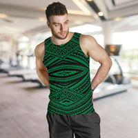 Polynesian Tatau Green Hawaii Men's Tank Top - Polynesian Pride
