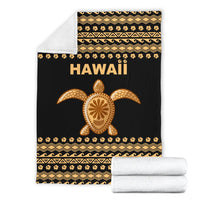 Hawaii Premium Blanket - Polynesian Turtle Style - Polynesian Pride