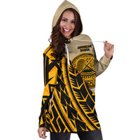 American Samoa Hoodie Dress - Polynesian Wild Style - Polynesian Pride