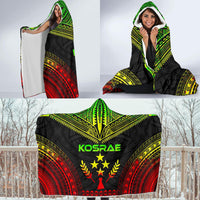 Kosrae Polynesian Chief Hooded Blanket - Reggae Version - Polynesian Pride