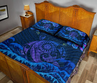 Hawaiian Turtle Hibiscus Polynesian - Quilt Bed Set - Lucy Style - Polynesian Pride
