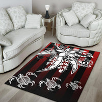 Samoa Area Rug - Vertical Stripes Style - Polynesian Pride