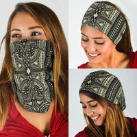Polynesian Tribal Tatau Beige Unisex Bandana - Polynesian Pride