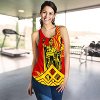 Hawaii Racerback Tank King Polynesian Mauna Kea - Polynesian Pride