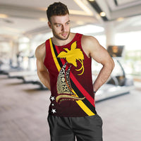 Papua New Guinea Men Tank Top - Sailing Style - Polynesian Pride