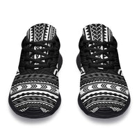 Pohnpei Sporty Sneakers - Polynesian Chief Black Version - Polynesian Pride