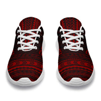 Pohnpei Sporty Sneakers - Polynesian Chief Red Version - Polynesian Pride