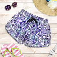Polynesian Women's Shorts Violet - Polynesian Pride