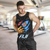 Fiji Men's Tank Top - Fiji In Me (Black) - Polynesian Pride