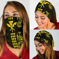 Hawaii Kanaka Kakau Polynesia Bandana 3 - Pack - Yellow - Polynesian Pride