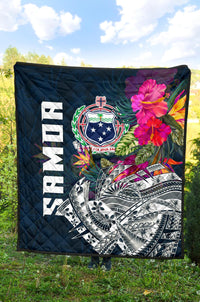 Samoa Premium Quilt - Samoan Summer Vibes - Polynesian Pride