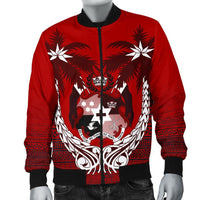 Tonga Polynesian Coconut Men's Bomber Jacket - Polynesian Pride