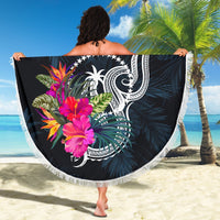 Chuuk Micronesia Beach Blanket - Tropical Flower - Polynesian Pride