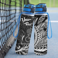 Cook Islands Custom Personalised Hydro Tracking Bottle - Wing Style - Polynesian Pride