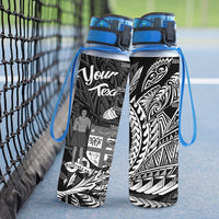 Fiji Custom Personalised Hydro Tracking Bottle - Wings Style - Polynesian Pride