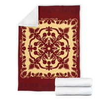 Hawaiian Quilt Royal Premium Blanket - Polynesian Pride