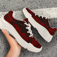 Palau Chunky Sneakers - Polynesian Chief Red Version - Polynesian Pride