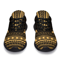 Niue Sporty Sneakers - Polynesian Chief Gold Version - Polynesian Pride