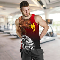 Papua New Guinea Men's Tank Top - Polynesian Palm Tree - Polynesian Pride
