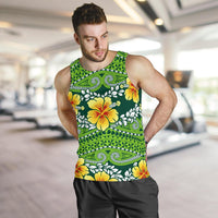 Polynesian Men Tank Top - Polynesian Hibiscus Patterns - Polynesian Pride