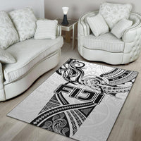 Fiji Rugby Area Rug Polynesian Waves Style - Polynesian Pride