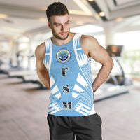 Federated States Of Micronesia Men Tank Top - Polynesian Tattoo Flag - Polynesian Pride