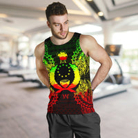Pohnpei Polynesian Men Tank Top Map Reggae - Polynesian Pride