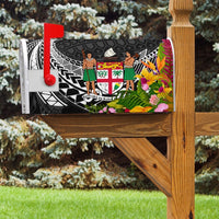 Fiji Mailbox Cover - Custom Personalised Tropical Flowers Style - Polynesian Pride