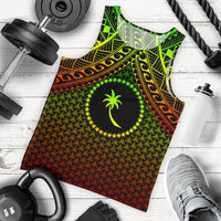 Polynesian Chuuk Men's Tank Top - Reggae Vintage Polynesian Patterns Reggae - Polynesian Pride