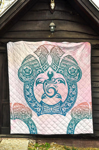 Hawaii Premium Quilt Polynesian Turtle Hawaiian Premium Quilt - TTHS Style - Polynesian Pride