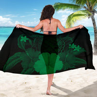 Hawaii Turtle Map Hibiscus Sarong - Green - Polynesian Pride