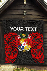 Tonga Polynesian Custom Personalised Premium Quilt - Tongan Spirit - Polynesian Pride