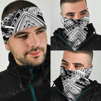 Polynesian Tattoo White Unisex Bandana - Polynesian Pride