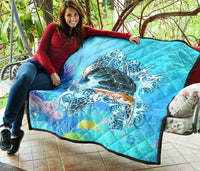 Turtle Cool Premium Quilt - Polynesian Pride